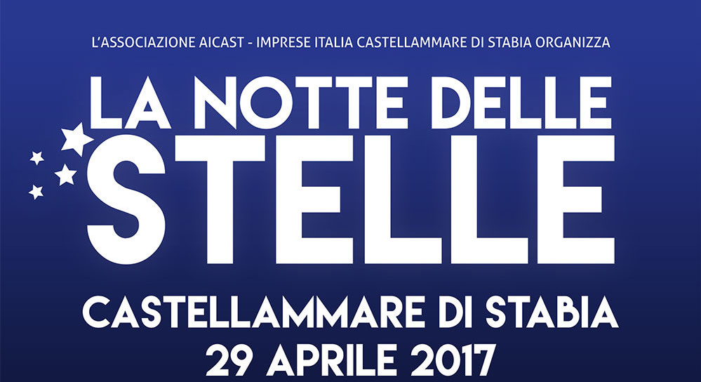 Castellammare, questa sera l’evento “La Notte delle Stelle”