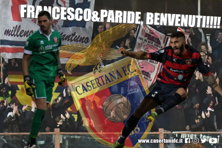 Casertana, ufficiale: arrivano il portiere Forte e il terzino Pinna