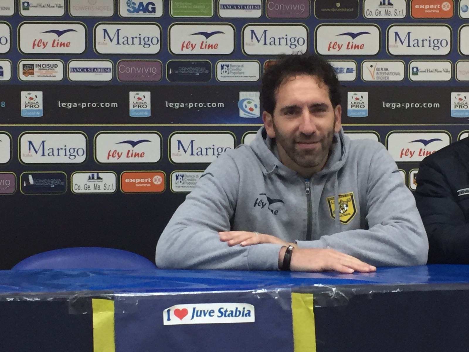 Juve Stabia, mister Caserta: “Soddisfatto per oggi, bravi i miei ragazzi”